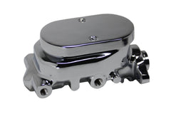 LEED Brakes 4V6B4 8 in Dual Power Booster ,1-1/8in Bore, side valve disc/disc (Chrome)