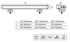 Go Rhino Light Bar 750002014CBS