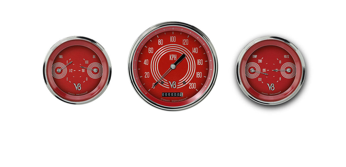 Classic Instruments Gauge Set V8RS64SLC