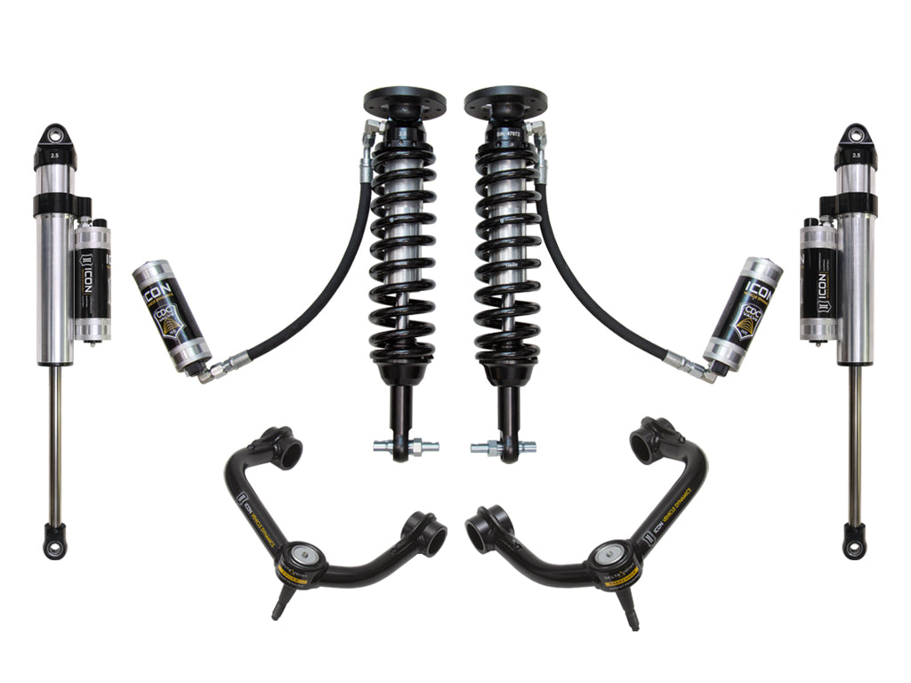 ICON Vehicle Dynamics K93065T 1.75-2.63 Stage 5 Suspension System with Tubular Upper Control Arm