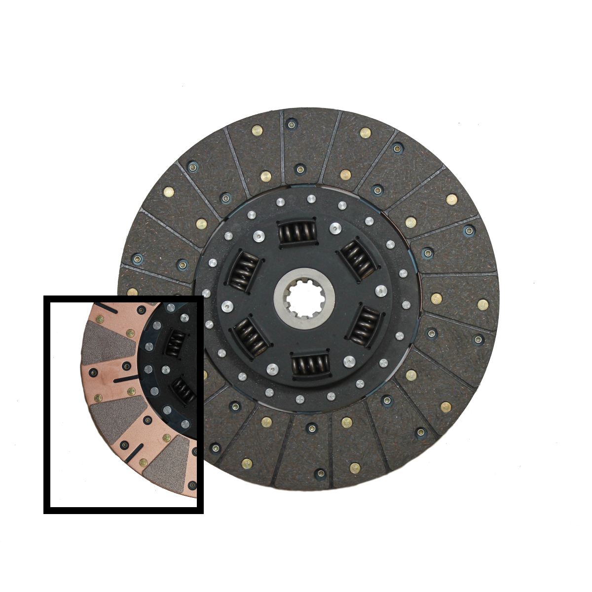 McLeod 271053 Disc: 500 Series Ceramic/Organic Facing:12"x 1 x 24 Spline: Each