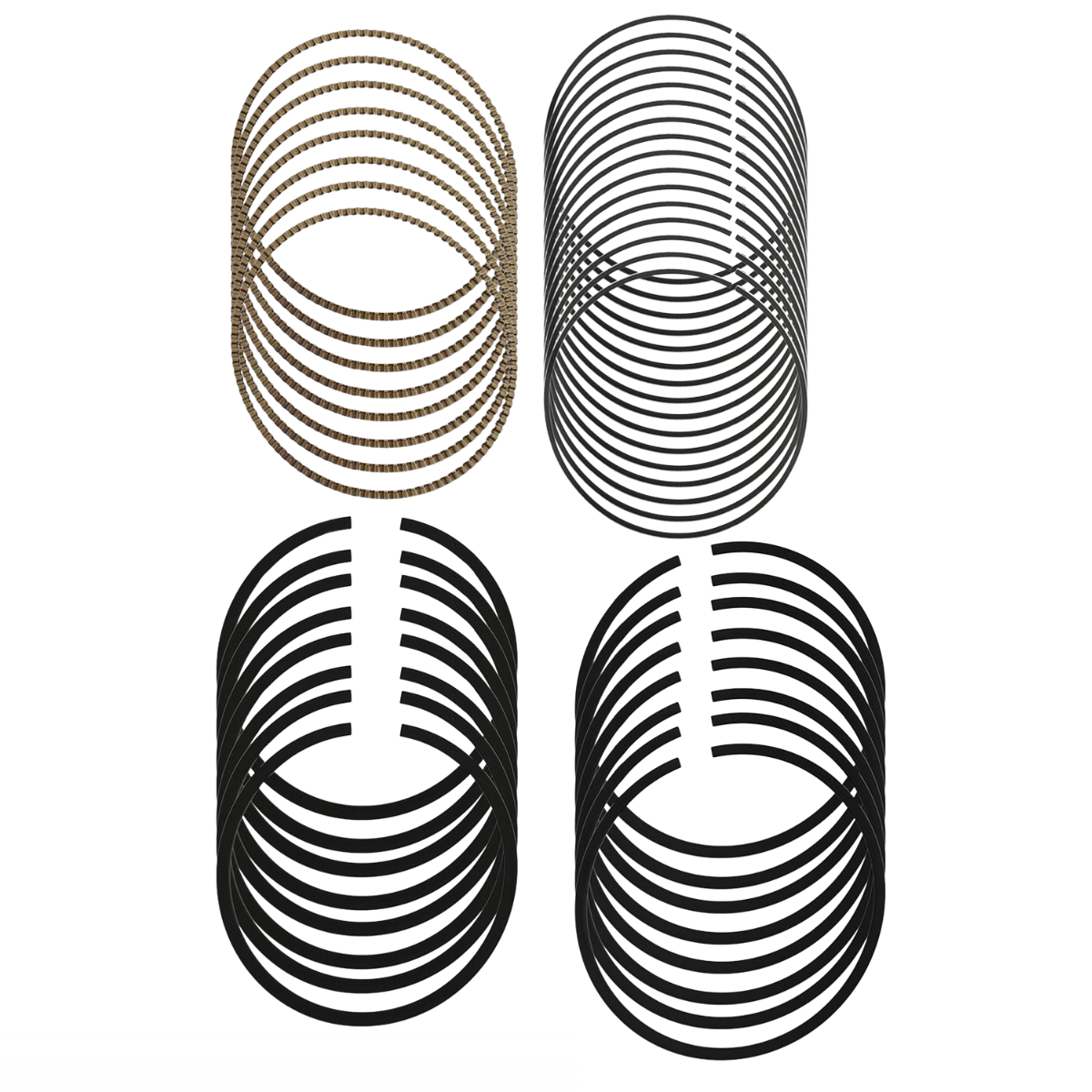 MAHLE CP PISTON RINGS 50141CP.060