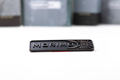 Morimoto Badge: Morimoto (Black Chrome) SH042