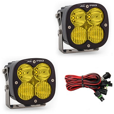 Baja Designs 507813 LED Light Pods Amber Lens Driving Combo Pattern Pair XL Pro Series