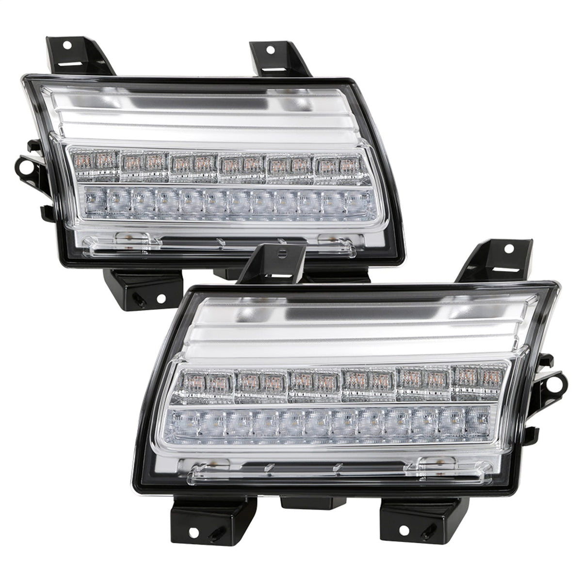 Spyder Auto 5086792 Full LED Front Bumper Lights