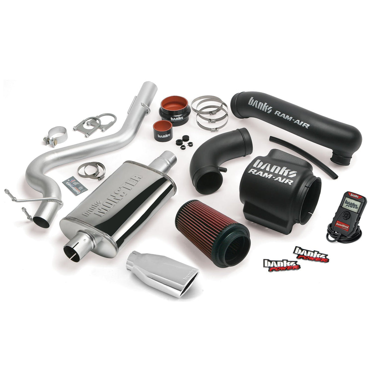 Banks Power 51336 Stinger System-2004-06 Jeep 4.0L Wrglr Unlmtd