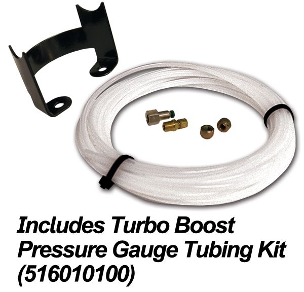 PPE Diesel Turbo Boost Gauge W/Tubing Kit  516010000