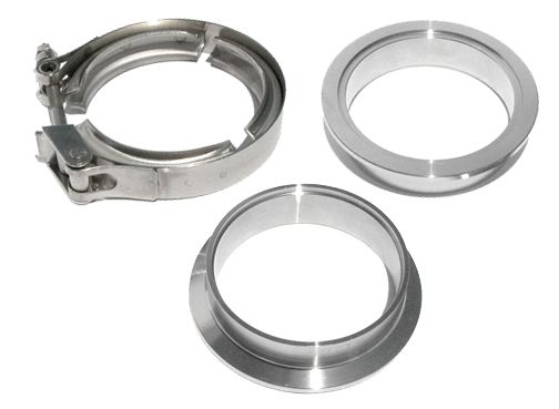 PPE Diesel 2.25 Inch QR Aluminum V-Band 3 Pc Set 1C 1M 1F  517222503