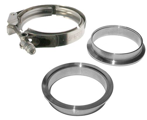 PPE Diesel 3.0 Inch QR Aluminum V-Band 3 Pc Set 1C 1M 1F  517230003