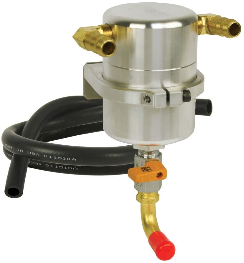 Moroso 85487 Large Body Air-Oil Separator Kit (Chevy Camaro 10-15 SS/12-15 ZL1)