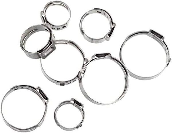 Redhorse Performance 420-12 -12 Stainless Steel Push Lock Hose Clamp 2pcs/pkg