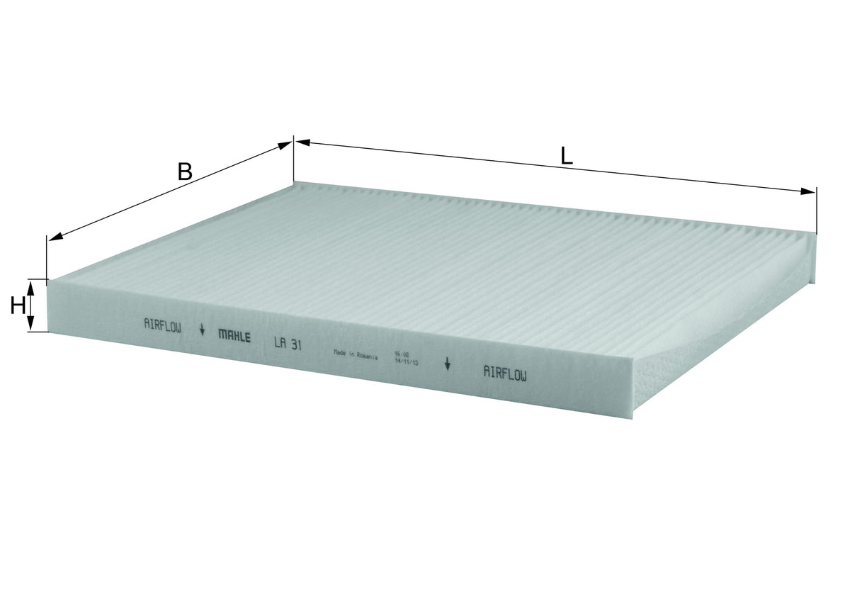 MAHLE Cabin Air Filter LA 31