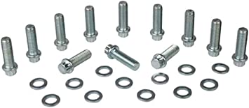 Moroso 38420 Intake Manifold Bolt Kit (BBC, 16pk)