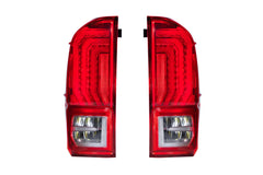 Morimoto XB LED TAILS TACOMA 16 23 RED SET LF703