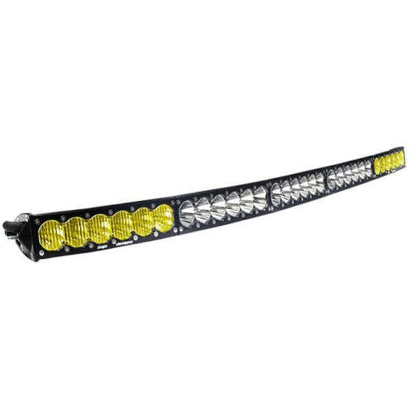 Baja Designs 525003DC 50 Inch LED Light Bar Amber/White Dual Control Pattern OnX6 Arc Series