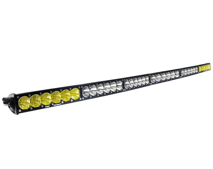 Baja Designs 526003DC 60 Inch LED Light Bar Amber/Wide Wide Dual Control Pattern OnX6 Series