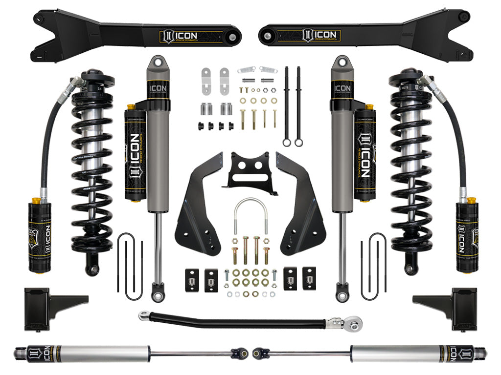 ICON Vehicle Dynamics K63115R 4-5.5 Stage 5 Coilover Conversion System with Radius Arm