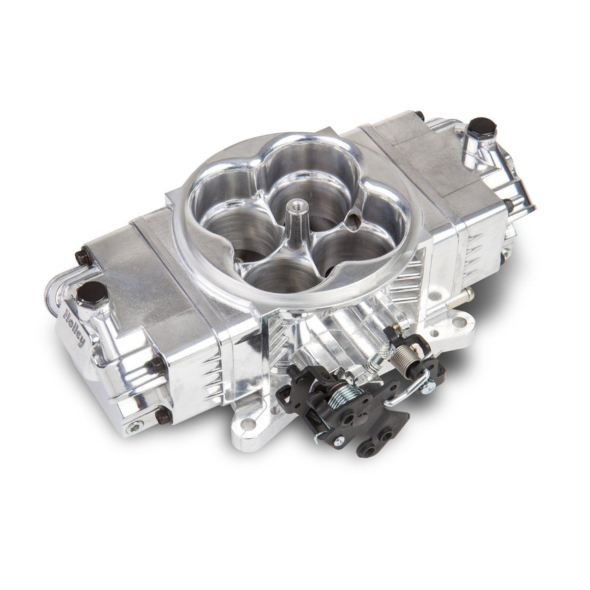 Holley EFI 534-225 THROTTLE BODY, TERMINATOR STEALTH POLISH