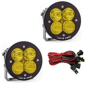 Baja Designs 537813 LED Light Pods Amber Lens Driving Combo Pattern Pair XL R Pro Series
