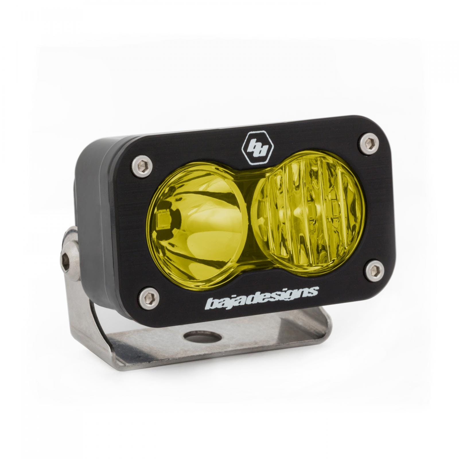 Baja Designs 540013 LED Work Light Amber Lens Driving Combo Pattern Each S2 Sport