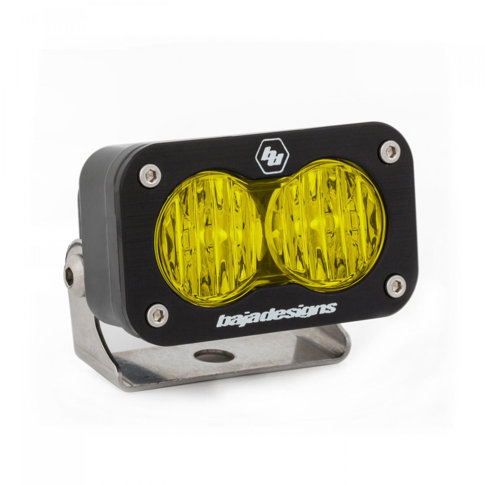 Baja Designs 540015 LED Work Light Amber Lens Wide Cornering Pattern Each S2 Sport
