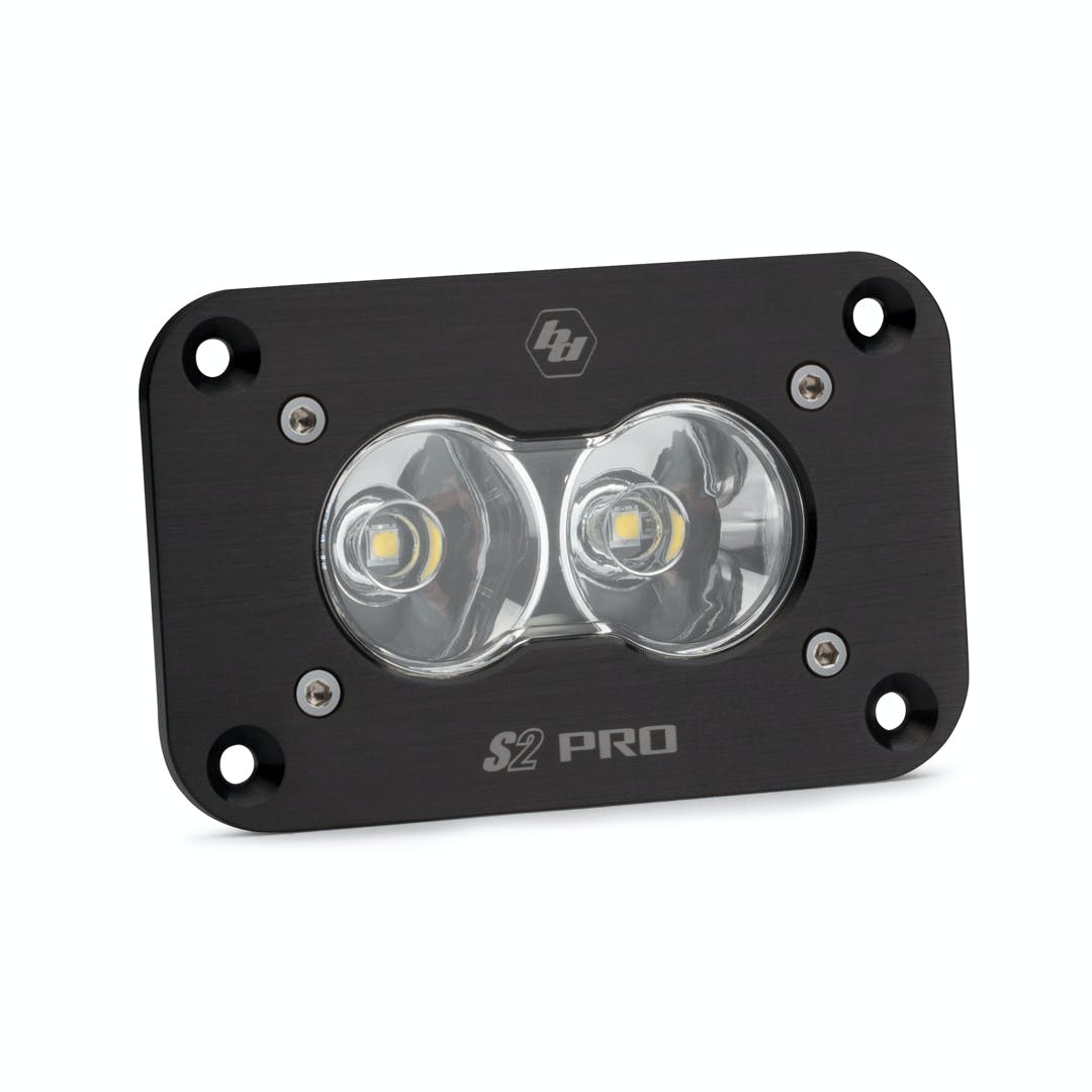 Baja Designs 541006 LED Work Light Clear Lens Work/Scene Pattern Flush Mount Each S2 Sport