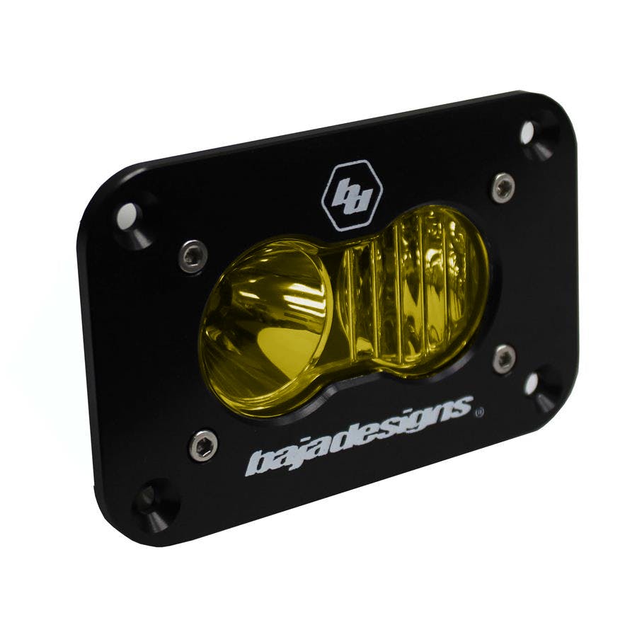Baja Designs 541013 S2 Sport LED Driving/Combo Amber Flush Mount