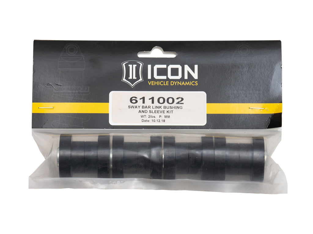 ICON Vehicle Dynamics 611002 Sway Bar Link Bushing And Sleeve Kit