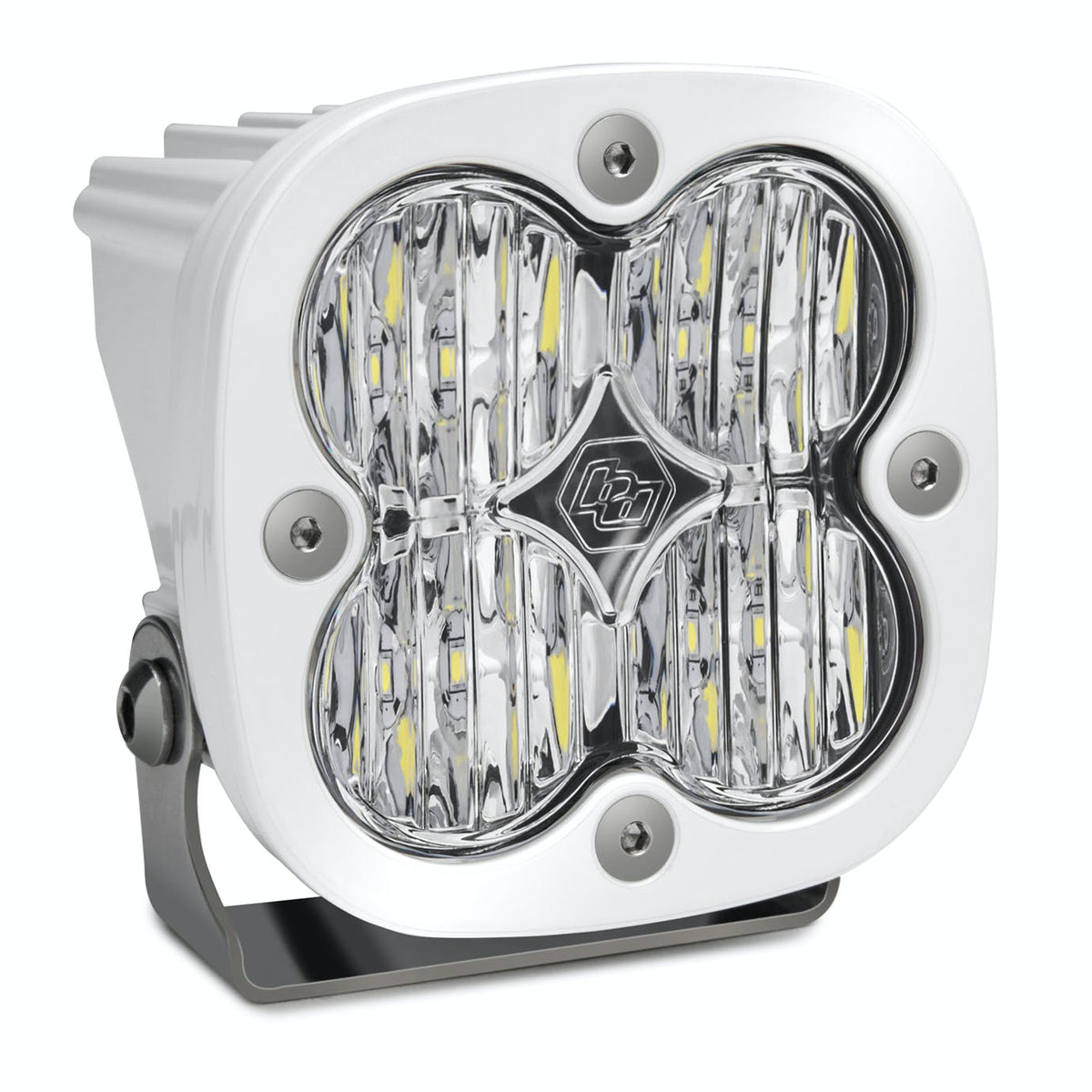 Baja Designs 550005WT LED Light Pod Wide Cornering Pattern Clear White Squadron Sport