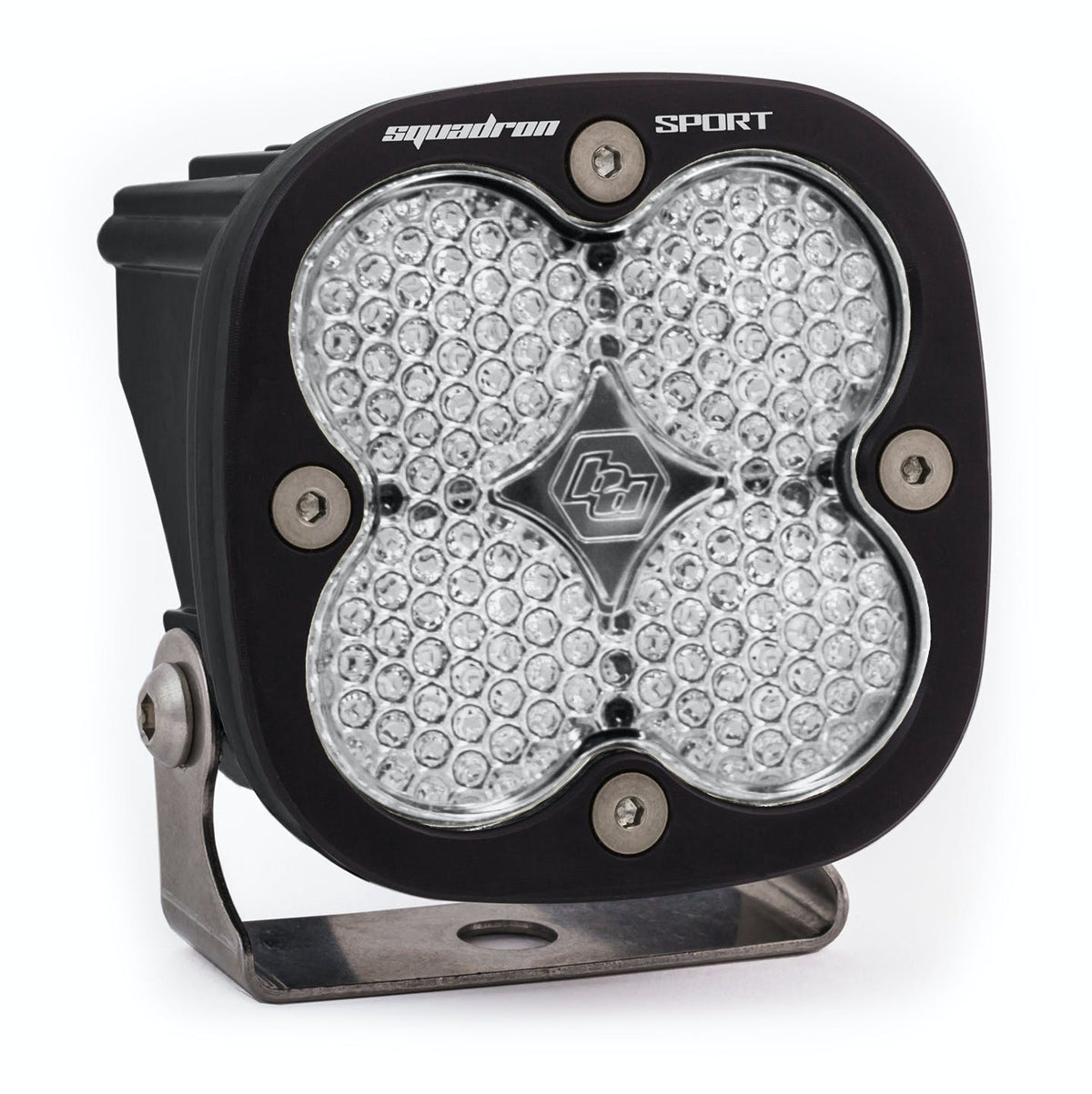 Baja Designs 550006 LED Light Pod Work/Scene Pattern Clear Black Squadron Sport
