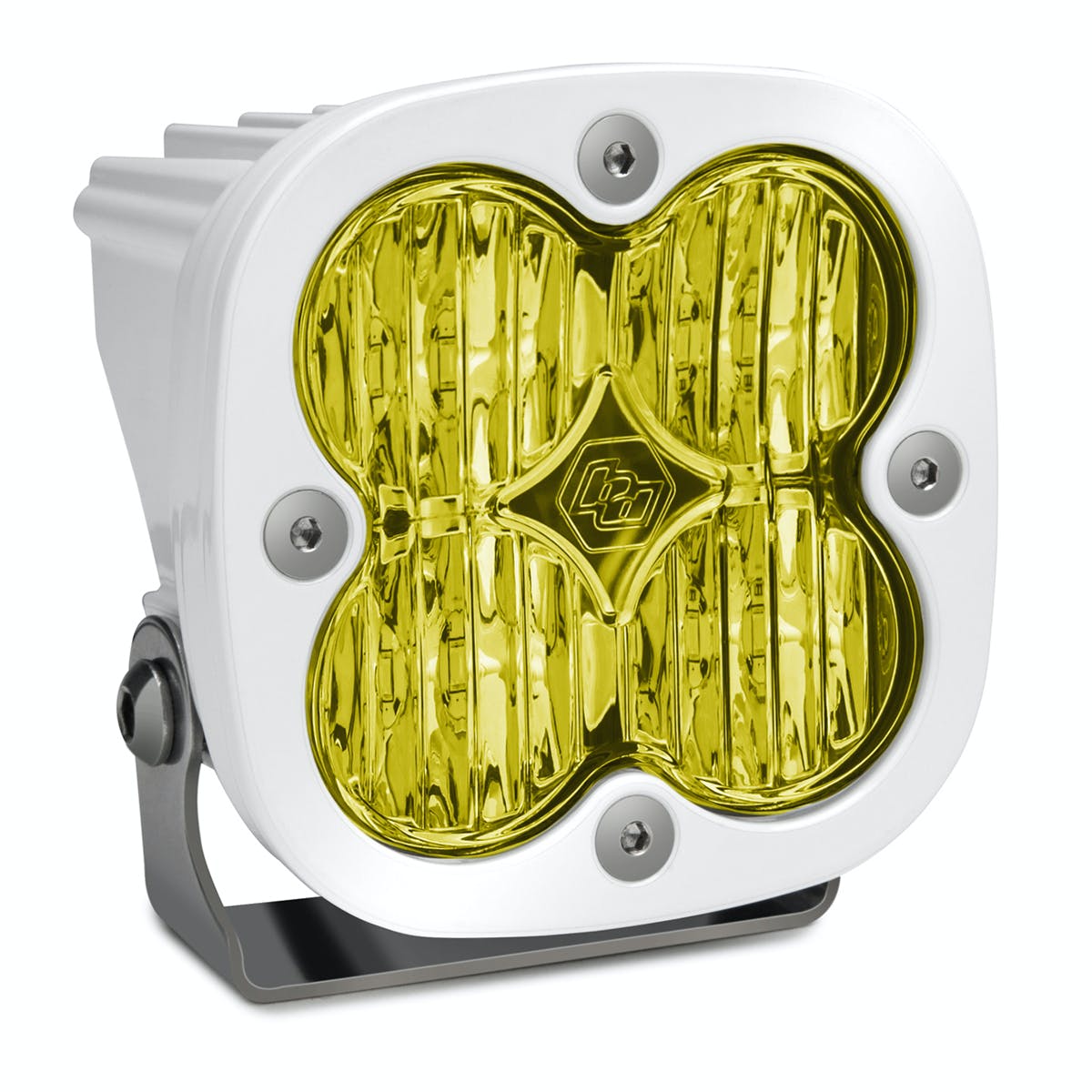 Baja Designs 550015WT LED Light Pod Wide Cornering Pattern Amber White Squadron Sport