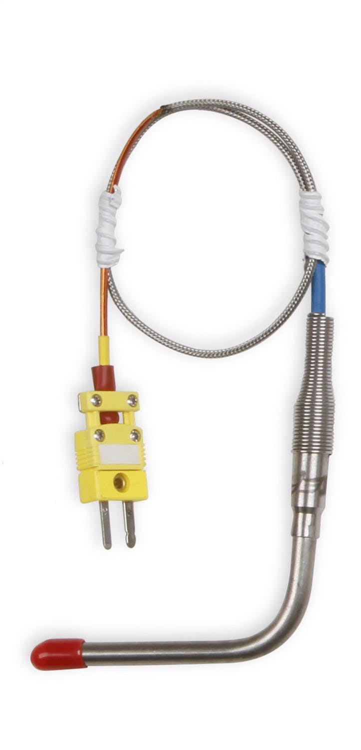 Holley EFI 554-176 1/4 EGT PROBE, OPEN TIP, 90DEG 22.75IN