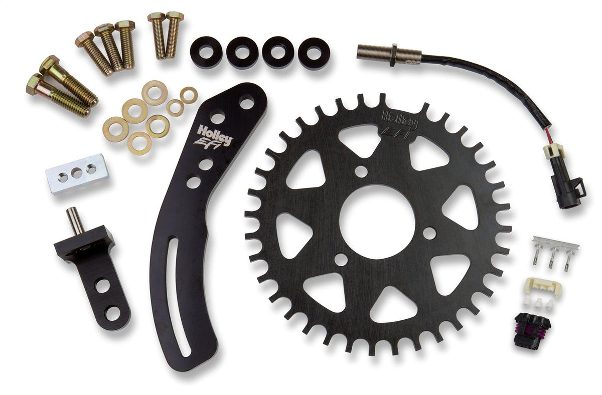 Holley EFI 556-113 CRANK TRIGGER KIT, 8 INCH BBC 36-1