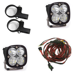 Baja Designs 557105 Polaris LED Light Pods 2 Inch Harness Horizontal Mounts Kit Squadron Sport