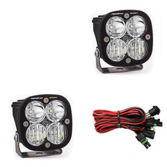 Baja Designs 557803 LED Light Pods Clear Lens Driving/Combo Pair Squadron Sport