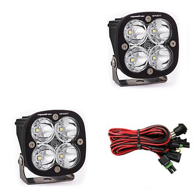 Baja Designs 557806 LED Light Pods Clear Lens Work/Scene Pair Squadron Sport