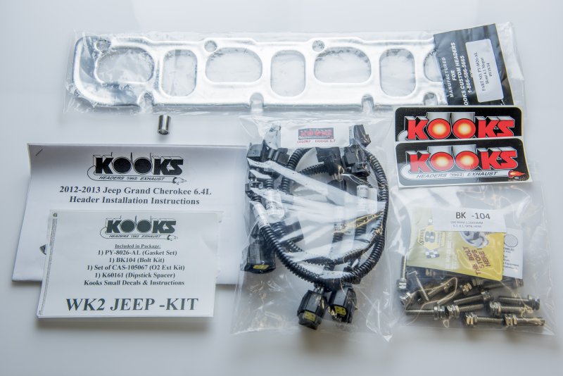 Kooks Custom Headers Dodge, Jeep (6.2, 6.4) Exhaust System Kit 3410H641