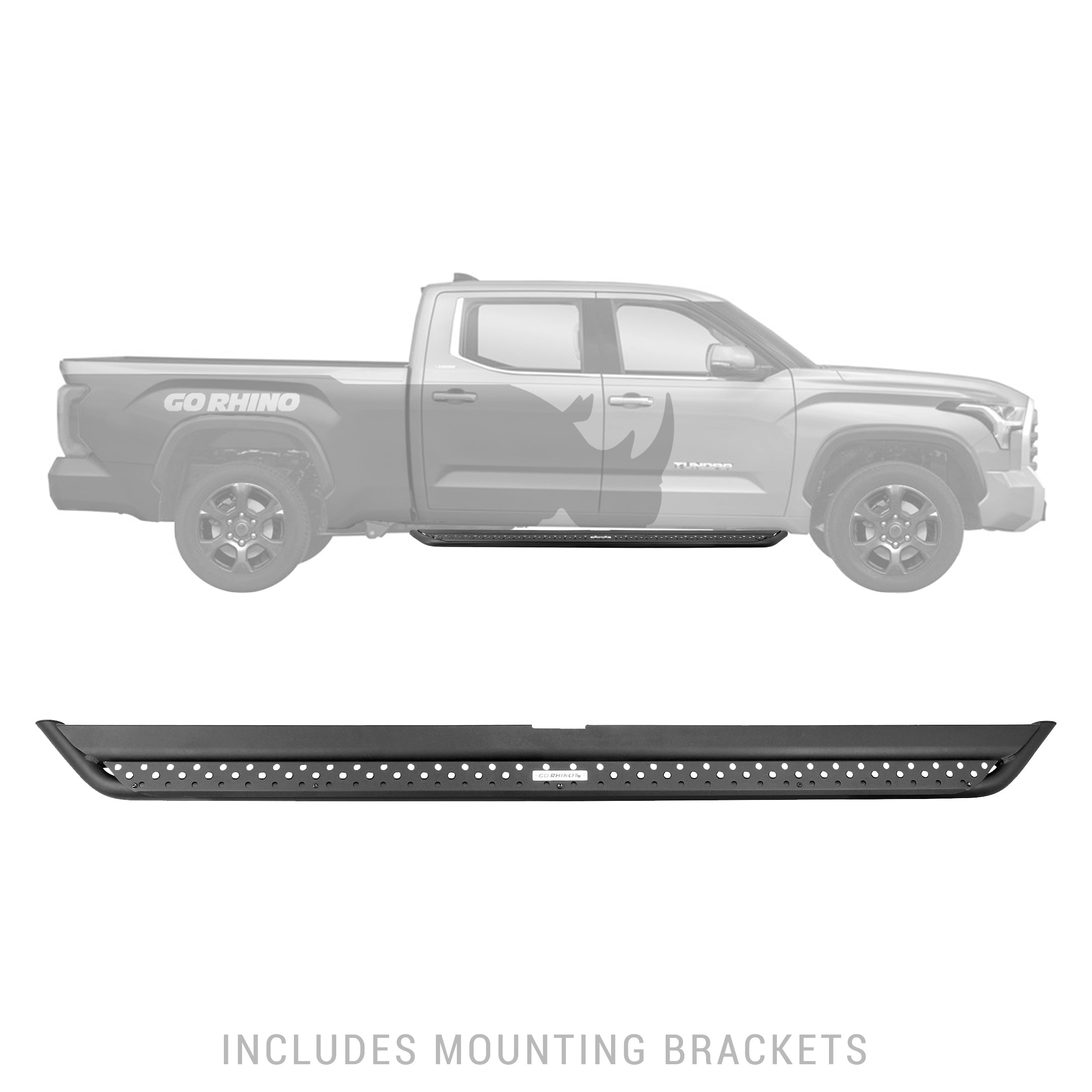 Go Rhino 23-24 Toyota Sequoia (Sport Utility) Step Nerf Bar DSS4439T