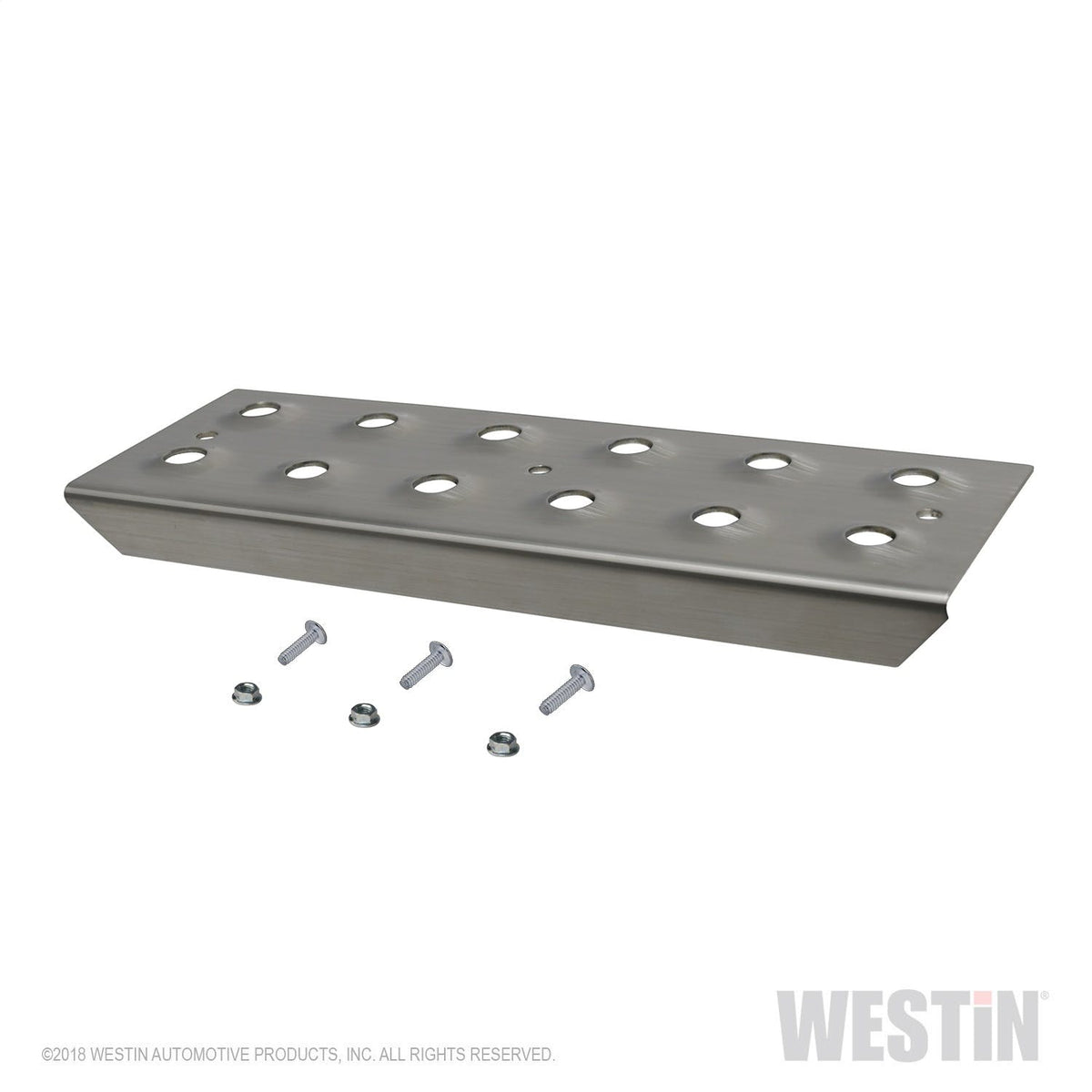 Westin Automotive 56-100011 HDX Stainless Drop Step Plate Replacement Kit Stainless Steel