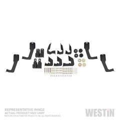 Westin Automotive 56-5341852 HDX Stainless Drop Wheel-to-Wheel Nerf Step Bars Textured Black