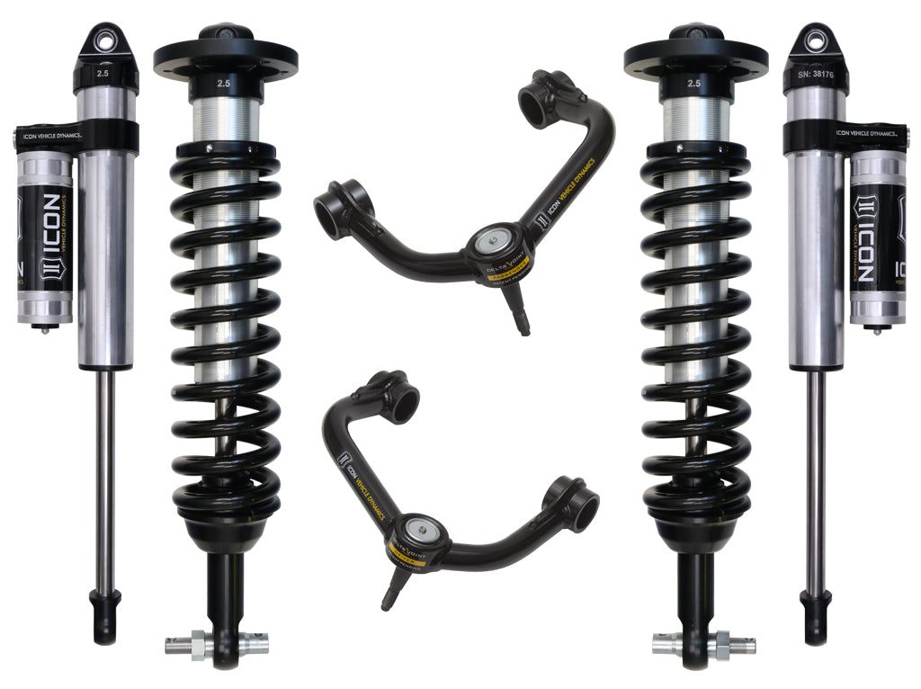 ICON Vehicle Dynamics K93093T 0-3 Stage 3 Suspension System with Tubular Upper Control Arm