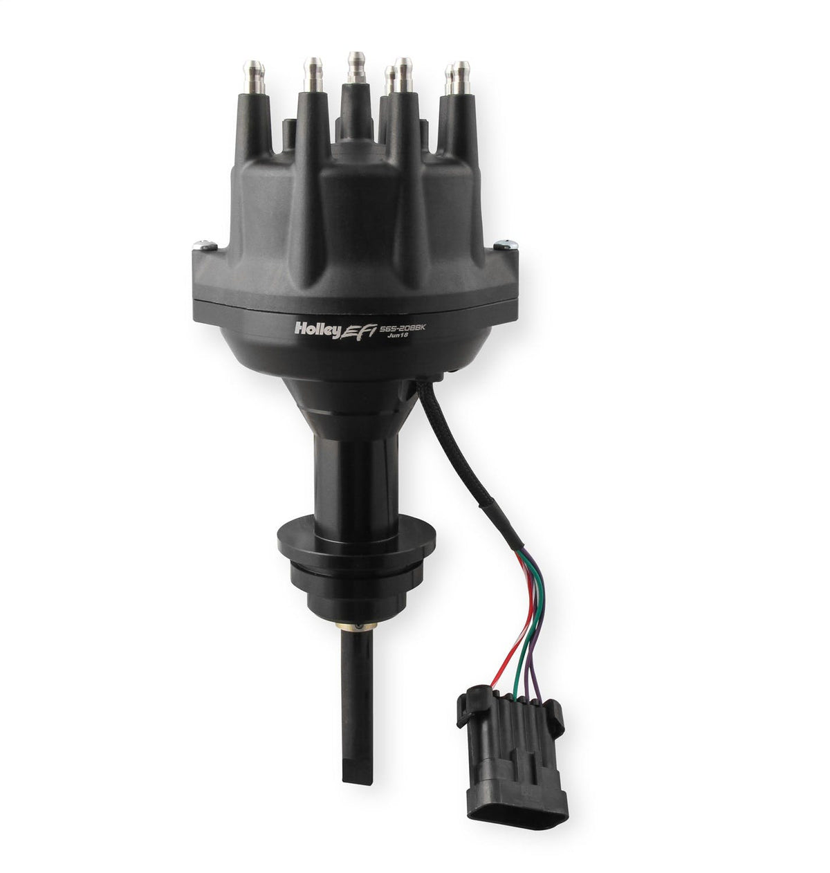 Holley EFI 565-208BK Dist., Dual Sync, Chrysler SB, Black