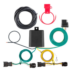 CURT Custom Wiring, 4-Way Flat Output, Select Hyundai Santa Cruz 56553