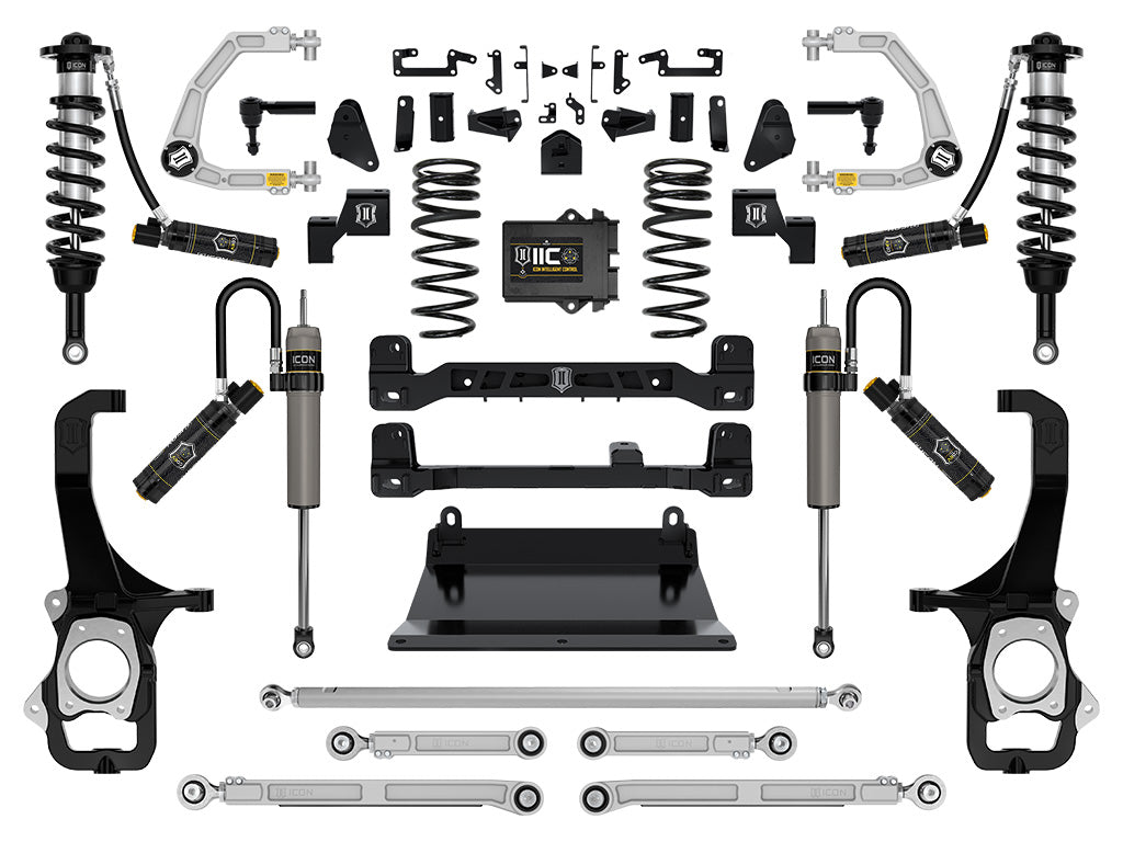 ICON Vehicle Dynamics K53279 6 inch Stage 9 Suspension System Billet UCA