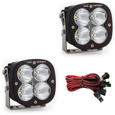 Baja Designs 567801 LED Light Pods High Speed Spot Pattern Pair XL Sport Series