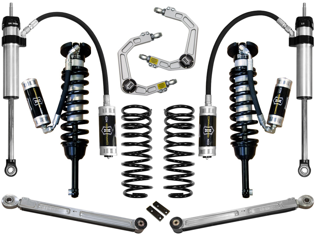 ICON Vehicle Dynamics K53055 0-3.5 Stage 5 Suspension System with Billet Upper Control Arm