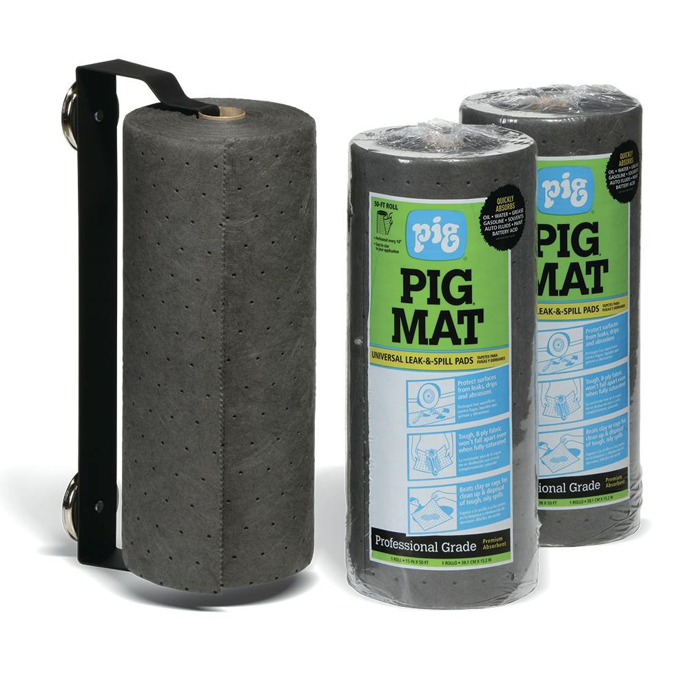 New Pig Corporation 57703 PIG Universal Mat Rolls with Dispenser