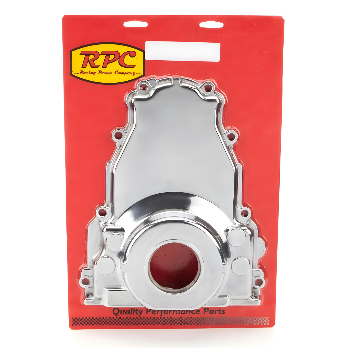 Racing Power Company R8472POL GM LS Alum Timing Cover Fit LS1 and LS6