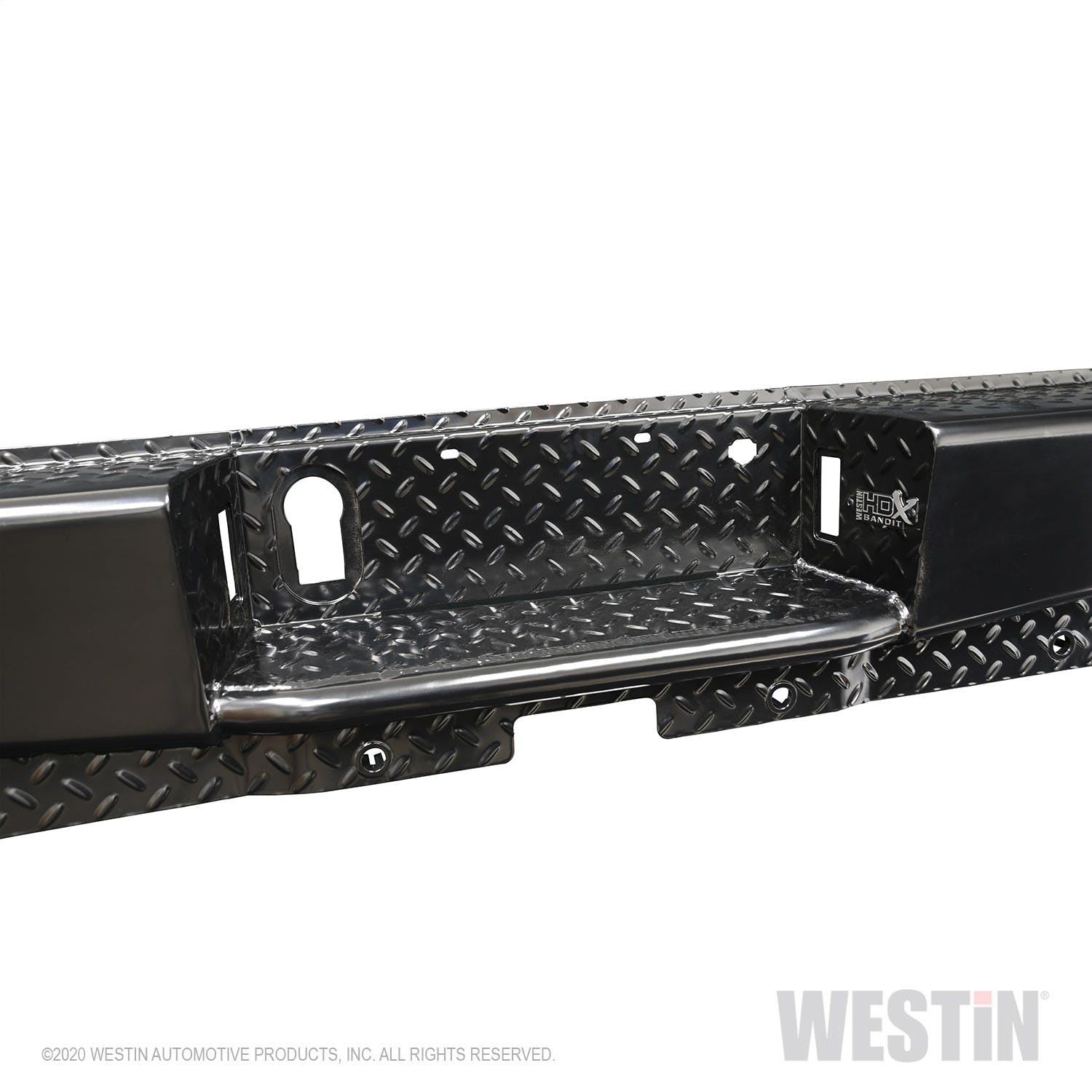 Westin Automotive 58-341125 HDX Bandit Rear Bumper, Black