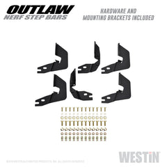 Westin Automotive 58-53725 Outlaw Nerf Step Bars Textured Black